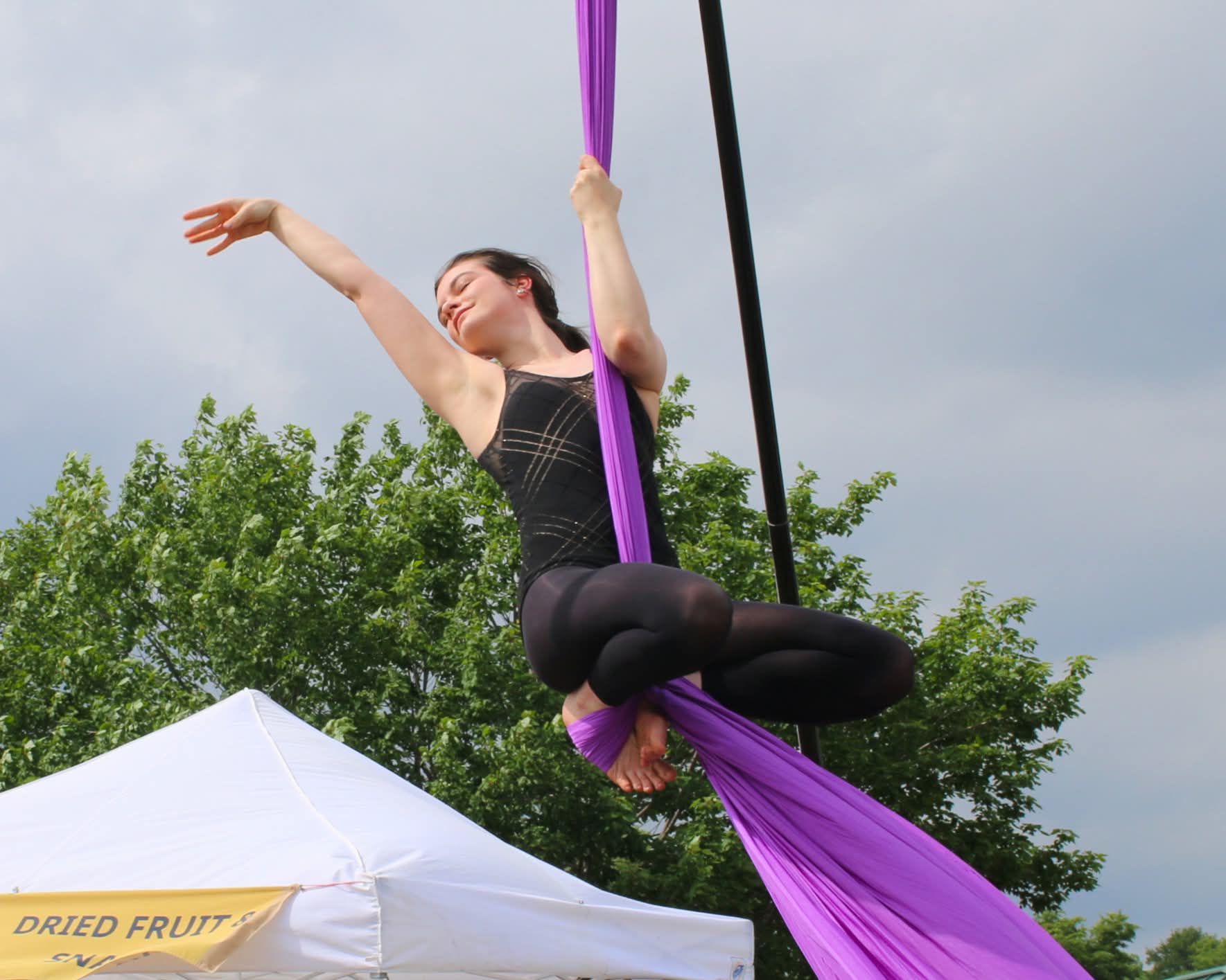 Aerial Arts and Fire show